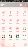 Cherry blossom go launcher تصوير الشاشة 3