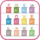 Love message go launcher theme icône