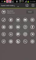 Embroidery go launcher theme скриншот 3