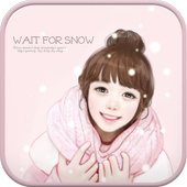 Wait for snow golauncher theme icon