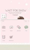Wait for snow golauncher theme imagem de tela 1