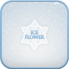 Ice flower go launcher theme icône