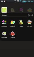 monster go launcher theme تصوير الشاشة 1