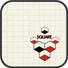 square GO launcher theme ไอคอน