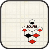 square GO launcher theme icône