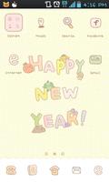 stupid's newyear go launcher 포스터