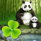 Thème panda GO Launcher EX icône
