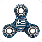 Greek Fidget Spinner icon