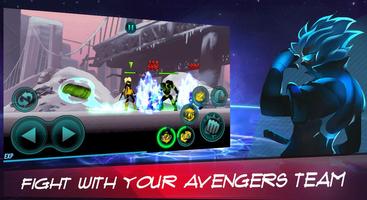 Stick Avengers VS Zombie : Stickman Warriors-poster