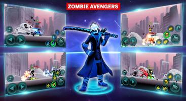 Stick Avengers VS Zombie : Stickman Warriors 截图 3