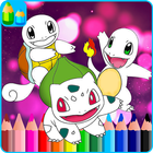 Coloring for Super pokemonster icon
