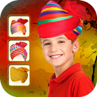 Rajasthani Turban Photo Editor أيقونة