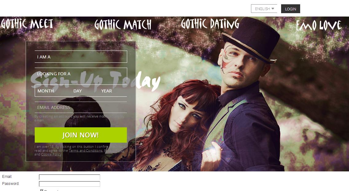 Gootti dating sivusto