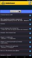 Criminal code Australian Law スクリーンショット 2