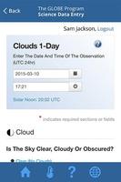 GLOBE Data Entry screenshot 2