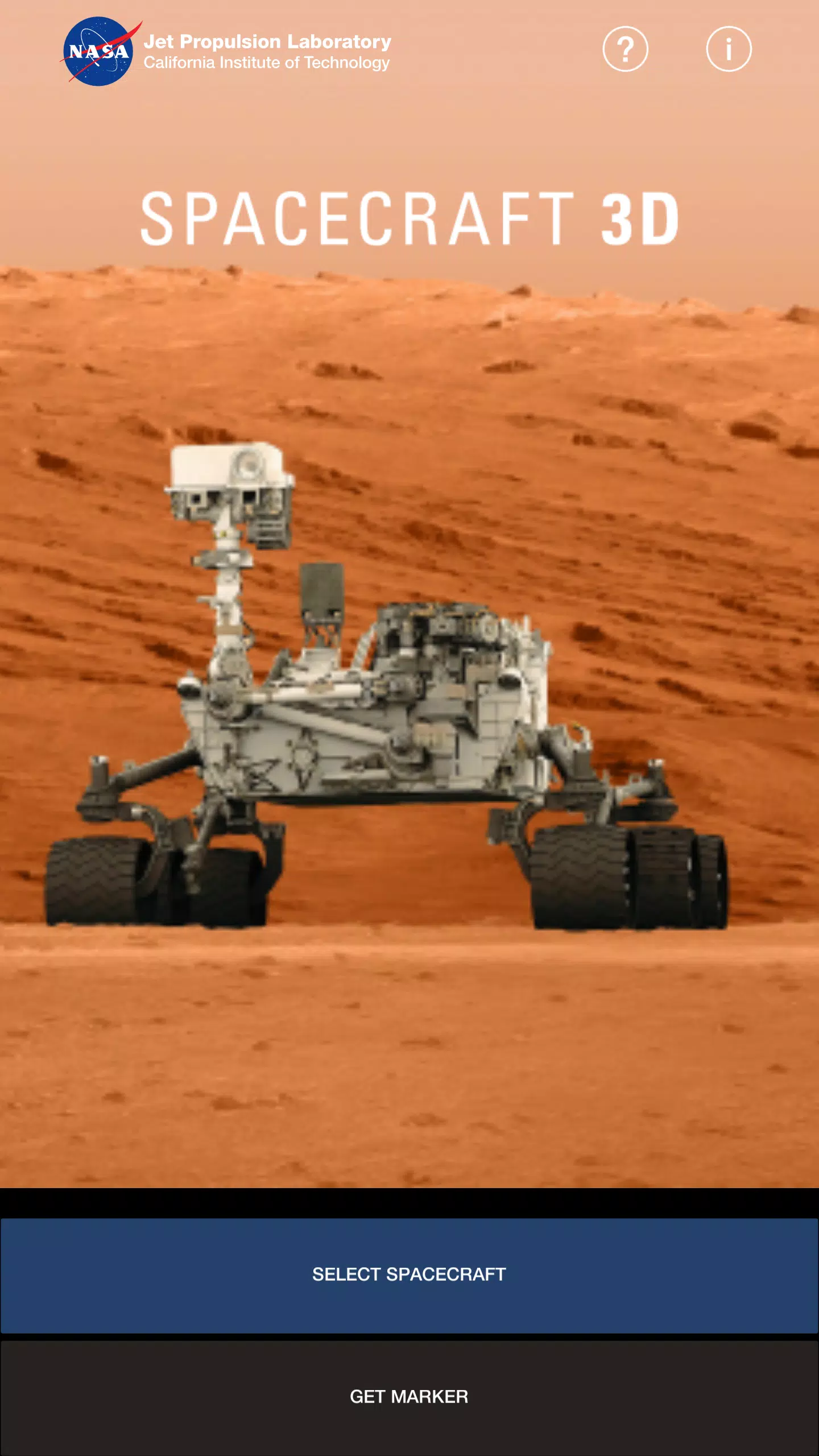 Spacecraft 3d app