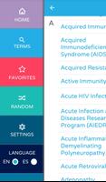 برنامه‌نما ClinicalInfo HIV/AIDS Glossary عکس از صفحه