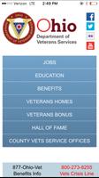 Ohio Dept of Veterans Services screenshot 1