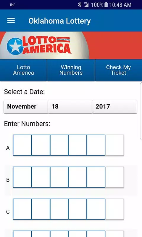 Oklahoma Lottery Mobile App