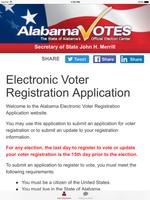 Vote for Alabama Screenshot 3