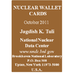 Nuclear Wallet Cards