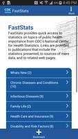 CDC FastStats poster