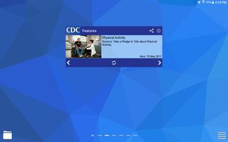 CDC Widget स्क्रीनशॉट 2