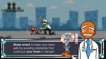 CDC HEADS UP Rocket Blades: The Brain Safety Game تصوير الشاشة 1