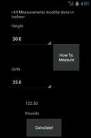 Goat & Sheep Weight Calculator পোস্টার