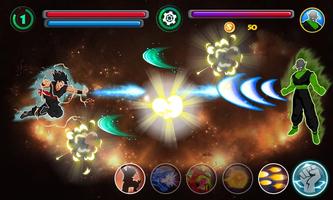 Goku Saiyan Battle постер