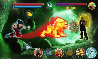 Goku Saiyan Battle capture d'écran 1