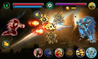 Goku Saiyan Battle capture d'écran 2