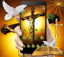 Jesus Cross Theme โปสเตอร์