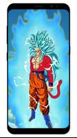 Goku SSJ5 Wallpaper Affiche