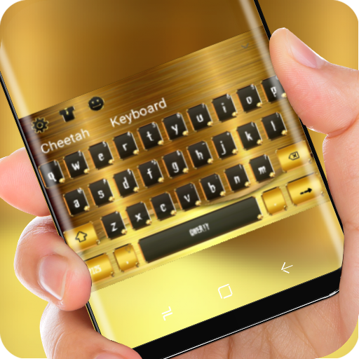 Luxury Gold Brick Keyboard Rich Wealth Theme