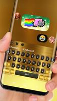 Luxury Gold Brick Keyboard Rich Wealth Theme screenshot 2