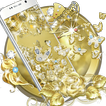 ”Gold Butterfly Diamond Theme