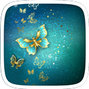 Butterfly Gold Theme APK