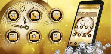 ゴールド時計ダイヤモンド