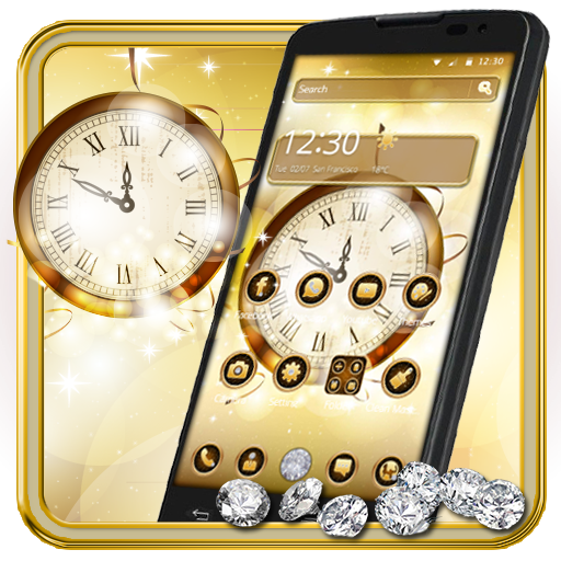 ゴールド時計ダイヤモンド