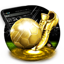 3D Gold Football Theme APK