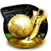 3D Gold Football Theme