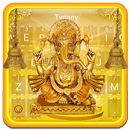 🙏Lord Golden Ganesha Keyboard Theme APK