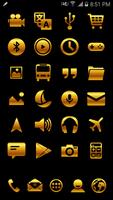 ICON PACK GOLD THEME LAUNCHER screenshot 2