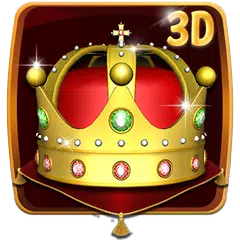 ゴールドキングクラウン3D アプリダウンロード