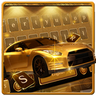 Gold Luxury Car icon