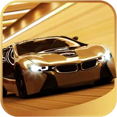 BMW Gold Luxury Car Тема