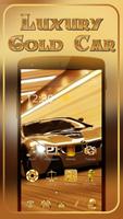 Gold Luxury Car Theme syot layar 1