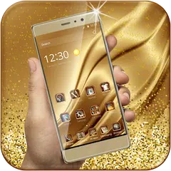 Gold Luxury Deluxe Theme APK download