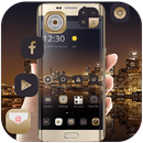 Tema Pemandangan Malam KECIL APK